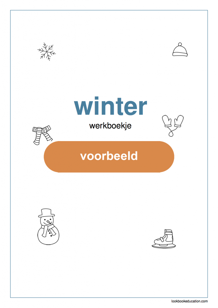 Werkblad Sprongen Van Tot Winter Lookbookeducation Nl