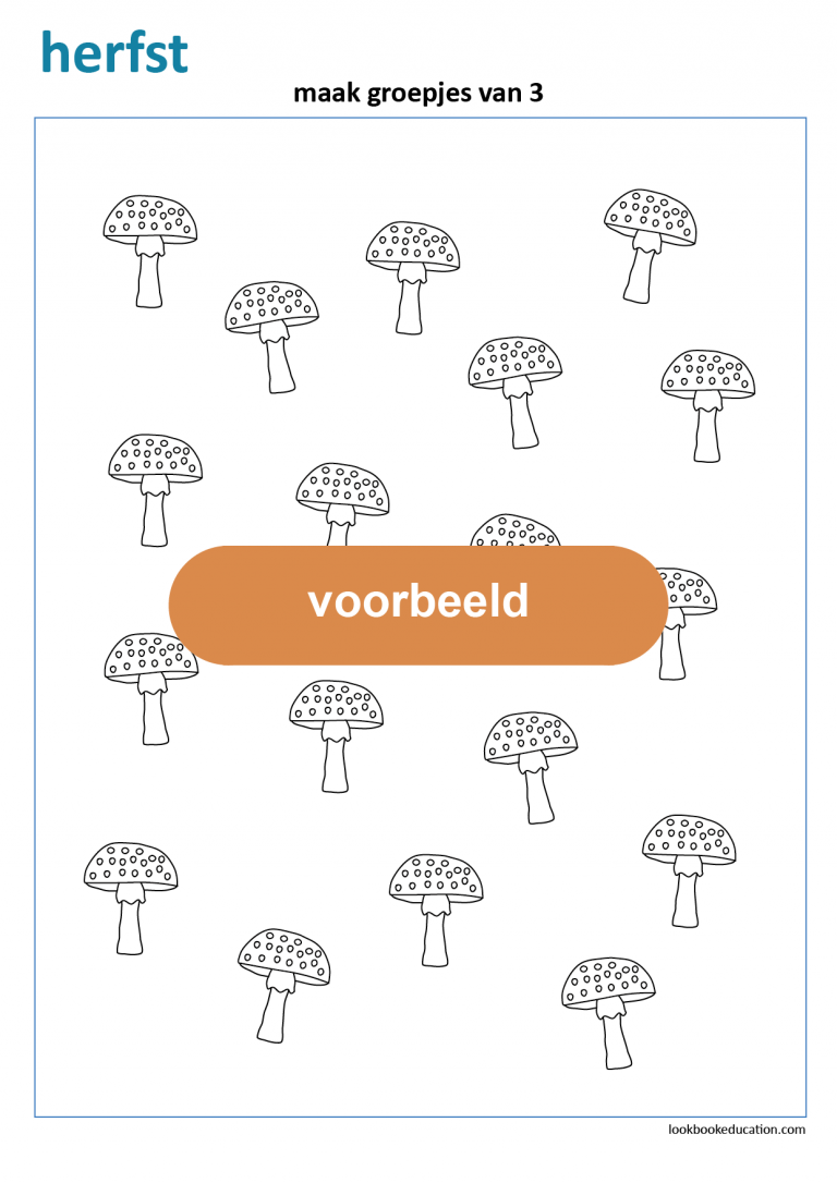 Werkblad Groepjes Van Herfst Lookbookeducation Nl