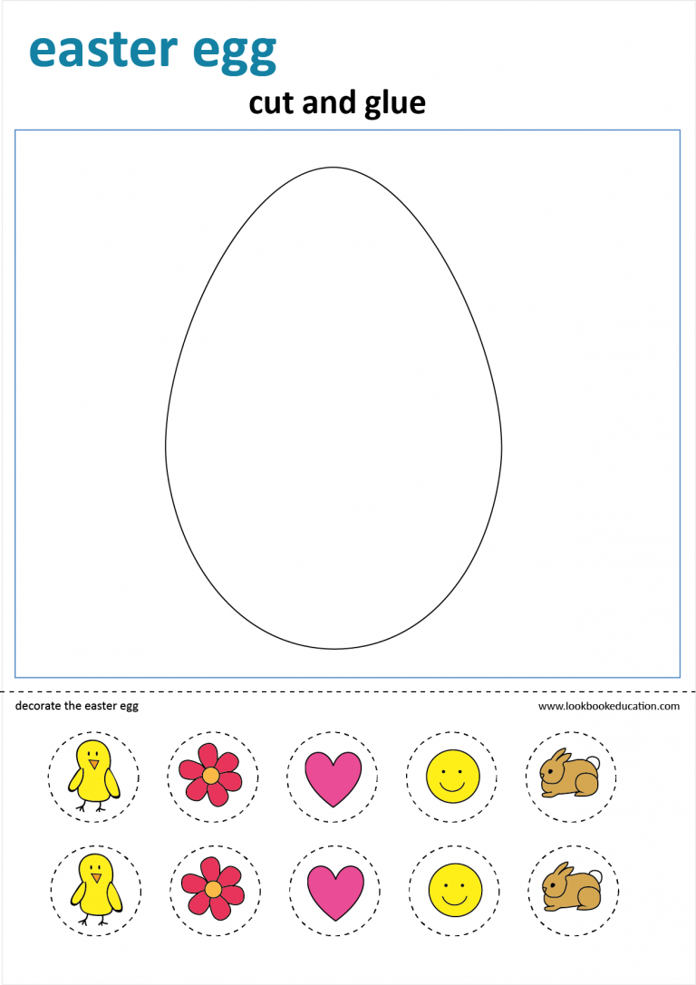 Worksheet Easter Craft - Lookbook Education