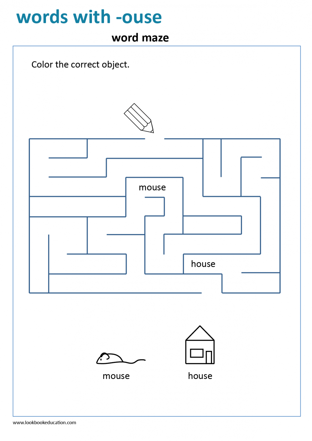 worksheet-words-with-ouse-maze-lookbookeducation