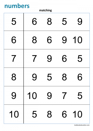 Worksheet_numbers_matching2