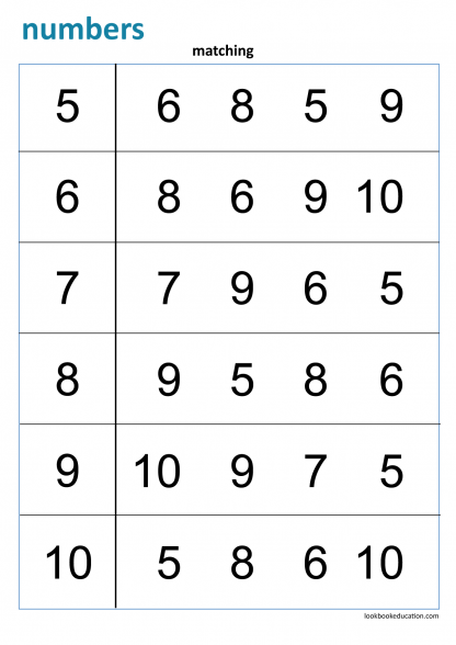 Worksheet_numbers_matching2