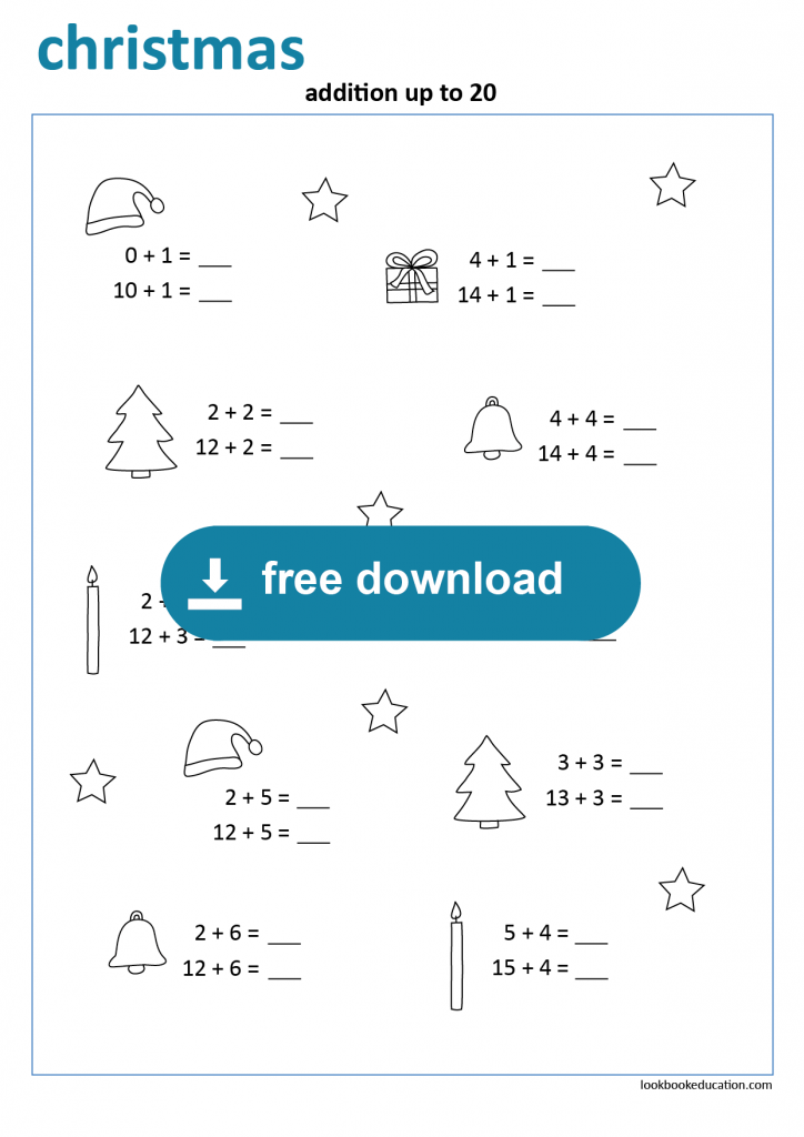 worksheet-christmas-addition-up-to-20-lookbookeducation