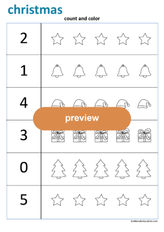 Worksheet_Christmas_Count_Color